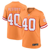 Mike Alstott Tampa Bay Buccaneers Throwback Game Jersey - Orange - Nike