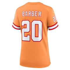 Ronde Barber Tampa Bay Buccaneers Women's Throwback Game Jersey - Orange - Nike