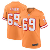 Cody Mauch Tampa Bay Buccaneers Alternate Game Jersey - Orange - Nike