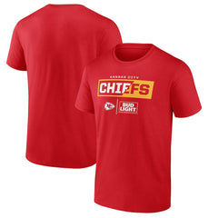 Kansas City Chiefs NFL x Bud Light T-Shirt - Red - NFL