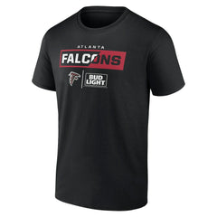 Atlanta Falcons NFL x Bud Light T-Shirt - Black - NFL