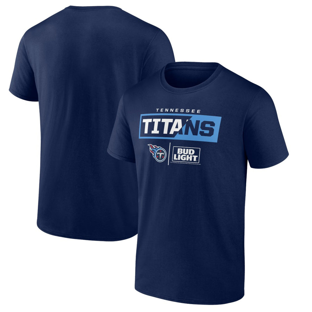 Tennessee Titans NFL x Bud Light T-Shirt - Navy - NFL