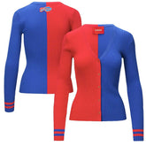 Buffalo Bills STAUD Women's Cargo Sweater - Red/Royal - NFL