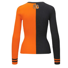 Cincinnati Bengals STAUD Women's Cargo Sweater - Black/Orange - NFL