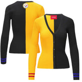 Pittsburgh Steelers STAUD Women's Cargo Sweater - Gold/Black - NFL