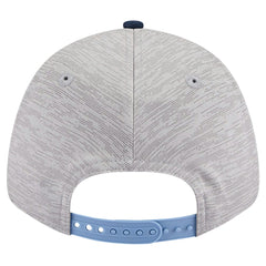 New Era Memphis Grizzlies Active Digi-Tech Two-Tone 9FORTY Adjustable Hat Heather Gray/Navy