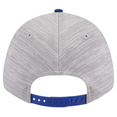 New Era Philadelphia 76ers Active Digi-Tech Two-Tone 9FORTY Adjustable Hat Heather Gray/Royal