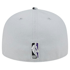 New Era Sacramento Kings Active Color Camo Visor 59FIFTY Fitted Hat Gray