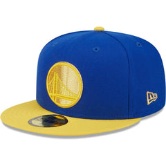 New Era Golden State Warriors Gameday Gold Pop Stars 59FIFTY Fitted Hat Royal/Gold