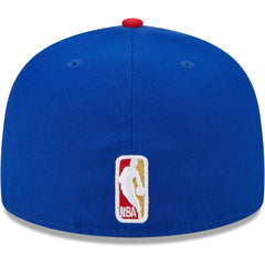 New Era Philadelphia 76ers Gameday Gold Pop Stars 59FIFTY Fitted Hat Royal/Red