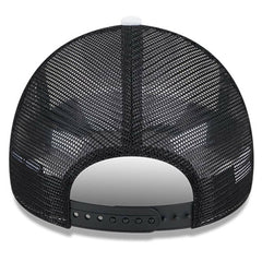 New Era Chicago Bulls Court Sport Foam A-Frame 9FORTY Adjustable Trucker Hat White/Black