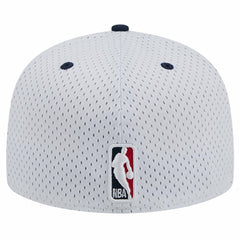 New Era New Orleans Pelicans Throwback 2Tone 59FIFTY Fitted Hat White/Navy