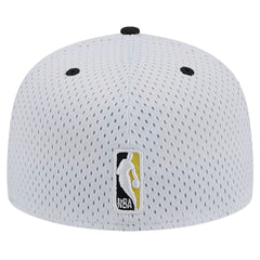 New Era Utah Jazz Throwback 2Tone 59FIFTY Fitted Hat White/Black