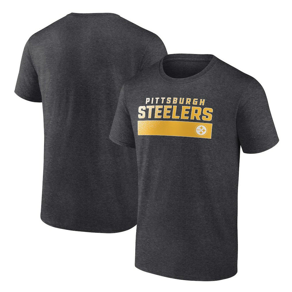 Pittsburgh Steelers T-Shirt - Charcoal - Fanatics