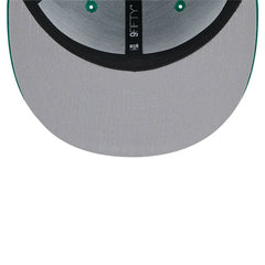 New Era Boston Celtics Meshback 9FIFTY Snapback Hat Kelly Green