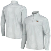 Kansas City Chiefs Delray Frond IslandZone Half-Zip Sweatshirt - Gray - Tommy Bahama