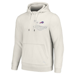Buffalo Bills Home Game Pullover Hoodie - White - Tommy Bahama