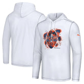 Chicago Bears Graffiti Touchdown Pullover Hoodie - White - Tommy Bahama
