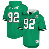Reggie White Philadelphia Eagles Retired Player Name & Number Mesh Hoodie T-Shirt - Kelly Green - Mitchell & Ness