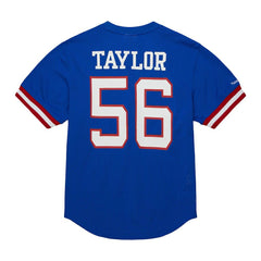 Lawrence Taylor New York Giants Retired Player Name & Number Mesh Top - Royal - Mitchell & Ness