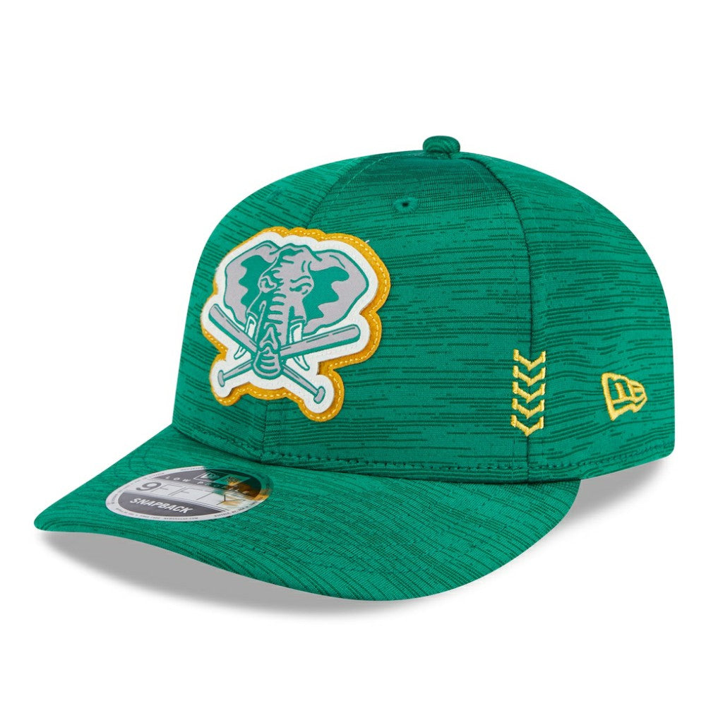 Athletics New Era 2024 Clubhouse Low Profile 9FIFTY Snapback Hat Sale