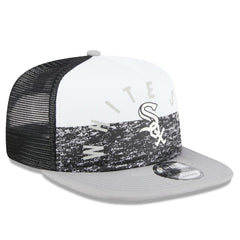 Chicago White Sox New Era Team Foam Front A-Frame Trucker 9FIFTY Snapback Hat Discount
