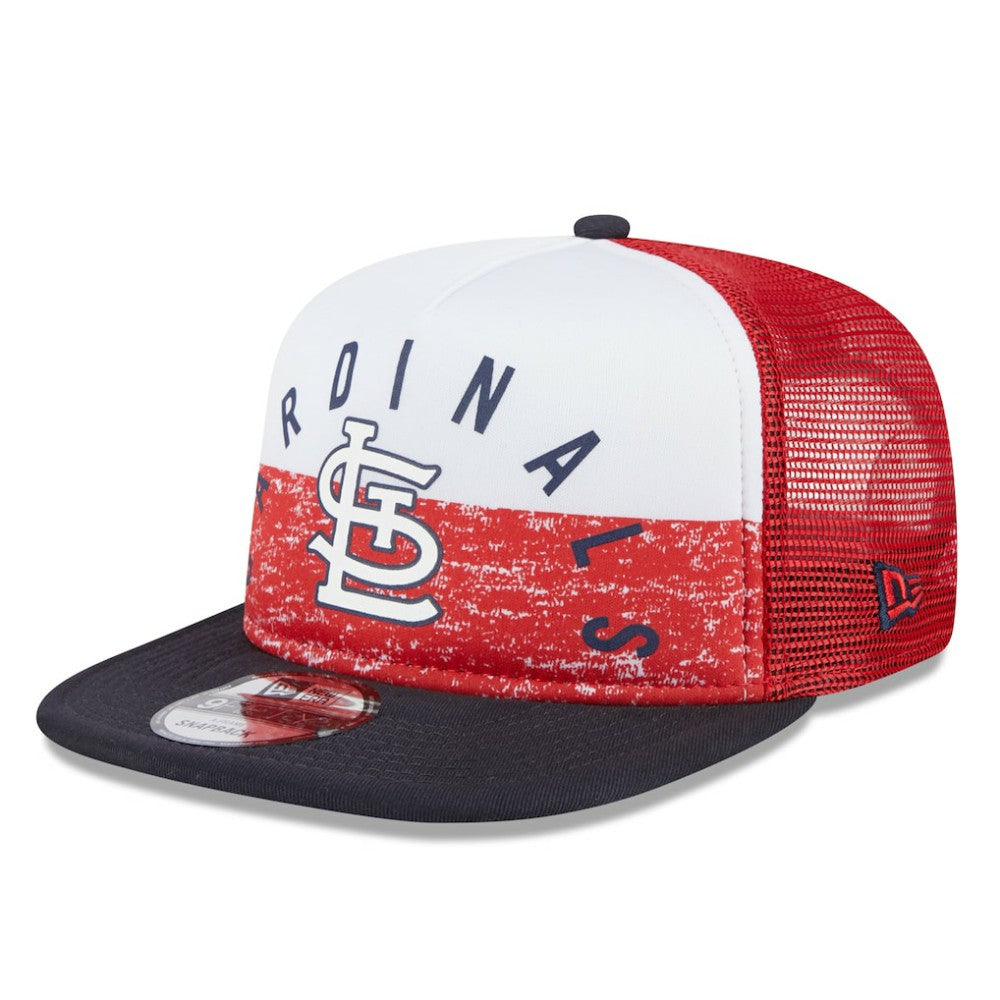 St. Louis Cardinals New Era Team Foam Front A-Frame Trucker 9FIFTY Snapback Hat Online