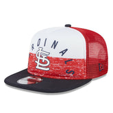 St. Louis Cardinals New Era Team Foam Front A-Frame Trucker 9FIFTY Snapback Hat Online
