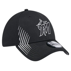 Miami Marlins New Era Active Dash Mark 39THIRTY Flex Hat Outlet