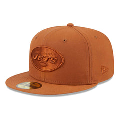 New York Jets New Era Color Pack 59FIFTY Fitted Hat - Brown - NFL