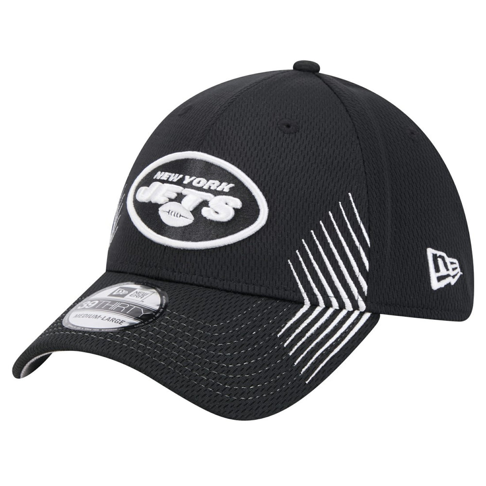 New York Jets New Era Active 39THIRTY Flex Hat - Black - NFL