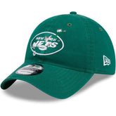 New York Jets New Era Women's Game Day Flower 9TWENTY Adjustable Hat - Green - NFL