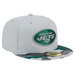 New York Jets New Era Active Camo 59FIFTY Fitted Hat - Gray - NFL