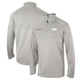 Columbia Sacramento Kings Omni-Wick Rockin' It Quarter-Zip Pullover Top Heather Gray