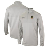 Columbia Denver Nuggets Omni-Wick Rockin' It Quarter-Zip Pullover Top Heather Gray