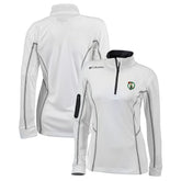 Columbia Boston Celtics Women's Omni-Wick Shotgun Quarter-Zip Pullover Top White