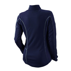 Columbia Denver Nuggets Women's Omni-Wick Shotgun Quarter-Zip Pullover Top Navy