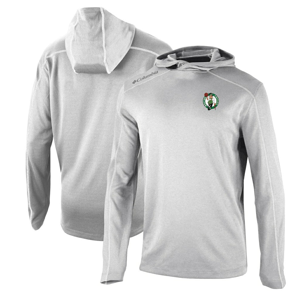 Columbia Boston Celtics Shotgun Pullover Hoodie Gray