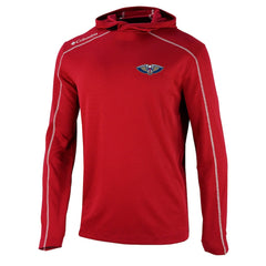 Columbia New Orleans Pelicans Shotgun Pullover Hoodie Red