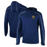 Columbia Denver Nuggets Shotgun Pullover Hoodie Navy