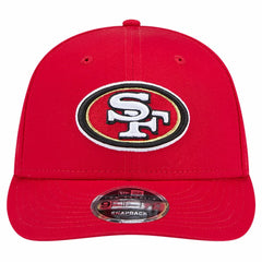 San Francisco 49ers New Era Main Low Profile 9FIFTY Snapback Hat - Scarlet - NFL