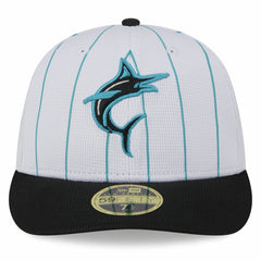 Miami Marlins New Era 2025 Batting Practice Low Profile 59FIFTY Fitted Hat Sale