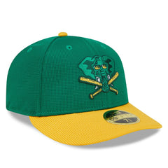 Athletics New Era 2025 Batting Practice Low Profile 59FIFTY Fitted Hat Discount