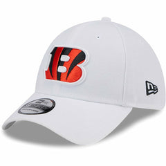 Cincinnati Bengals New Era Main 39THIRTY Flex Hat - White - NFL
