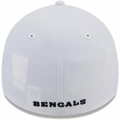 Cincinnati Bengals New Era Main 39THIRTY Flex Hat - White - NFL