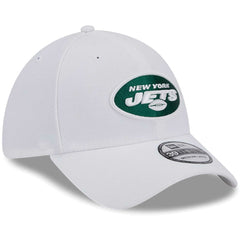 New York Jets New Era Main 39THIRTY Flex Hat - White - NFL