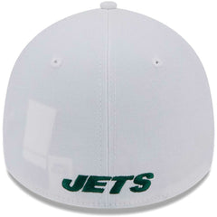 New York Jets New Era Main 39THIRTY Flex Hat - White - NFL