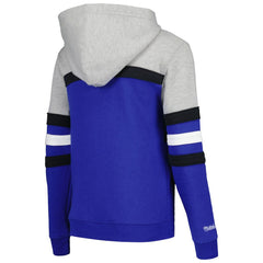 Mitchell & Ness Orlando Magic Youth Hardwood Classics Head Coach Pullover Hoodie Blue/Heather Gray