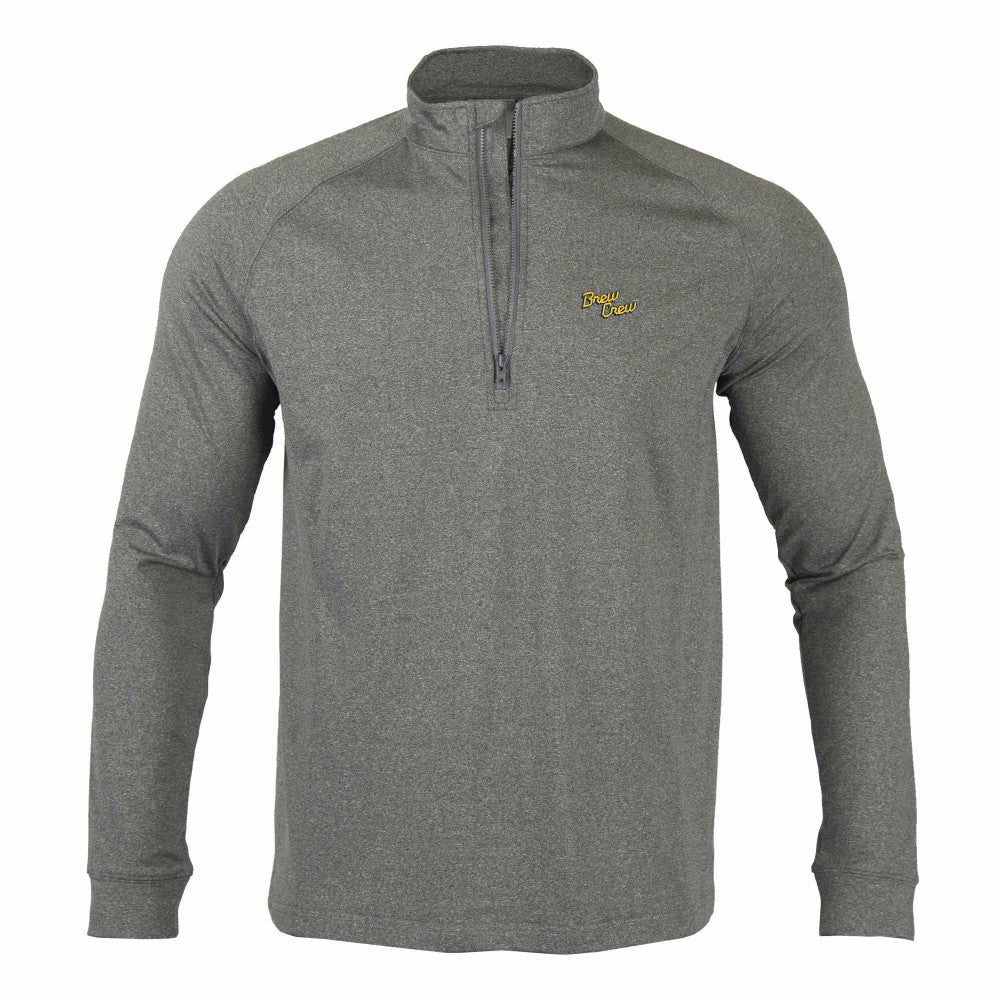 Milwaukee Brewers Levelwear City Connect Calibre Insignia Core Quarter-Zip Pullover Top Outlet