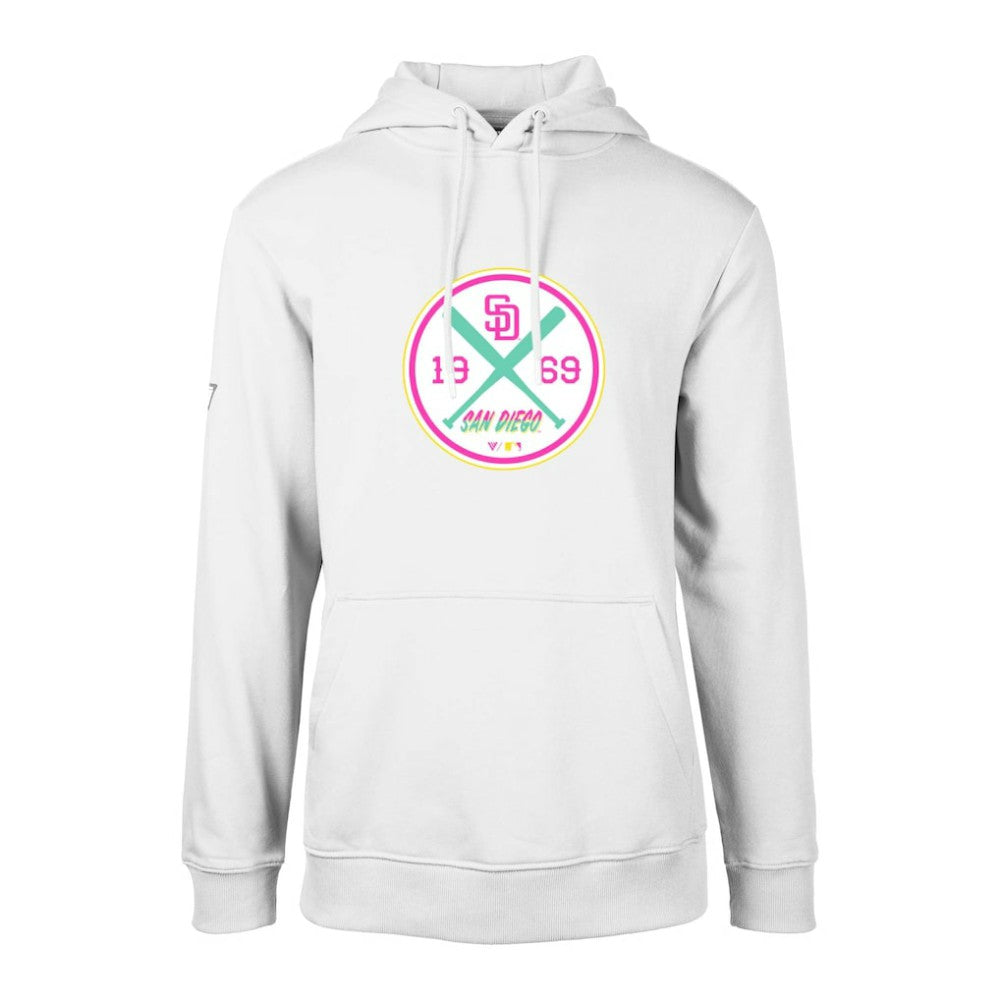 San Diego Padres Levelwear City Connect Podium Strike Pullover Hoodie Sale